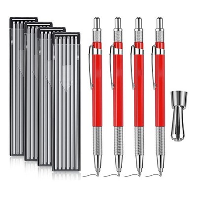 Schweißerstift, mechanischer Metallmarker silber Stift mit integriertem 9733