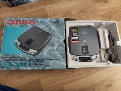AIWA XP-260 Portable CD Player Compact in OVP mit AC Apdater und Kopfhörer