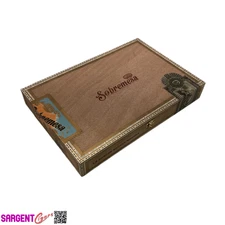 Dunbarton Sobremesa Double Corona Empty Wooden Cigar Box 12.25x8.25x1.75