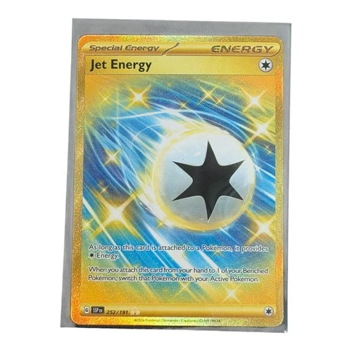 Jet Energy 252/191 Hyper Rare Surging Sparks Near Mint