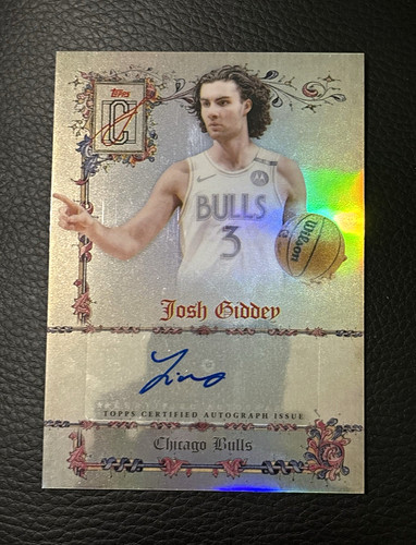 2025 Topps Signature Josh Giddey Base (RAW)