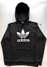 Adidas Originals Trefoil Hoodie Damen M Schwarz Wei&szlig; H06667 GR106-M