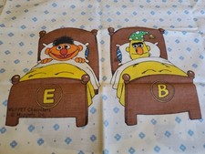 Vintage Sesame Street Pillowcase Bert Ernie With BIG BIRD JCPenney Standard