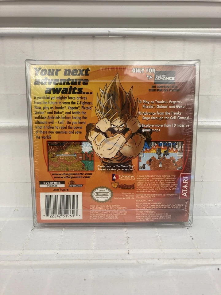Dragon Ball Z The Legacy of Goku II (Gameboy Advance GBA) Brand New Sealed! USA! - Image 2 of 4