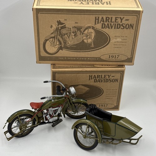 Xonex 29006 Harley Davidson 1917 V-Twin Model F Limited Edition 1:6 w Side Car