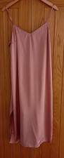 NEW Ex M S Autograph Silky Satin Chemise Slip Size 8 - 16 Standard / Long Length