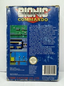 🇮🇹 Bionic Commando Mattel NES Nintendo Entertainment System PAL A
