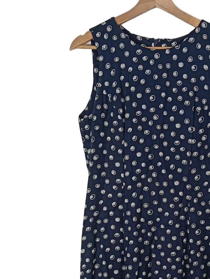 PRINCIPLES Vestido línea A Mujeres Vestido Talla EU 40 azul look casual - Imagen 3 de 4