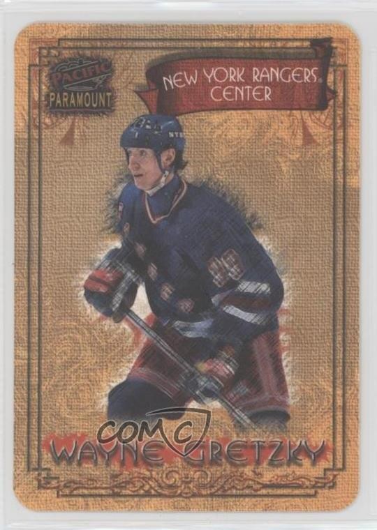 1997-98 Pacific Paramount Photoengravings Wayne Gretzky #13 HOF je2