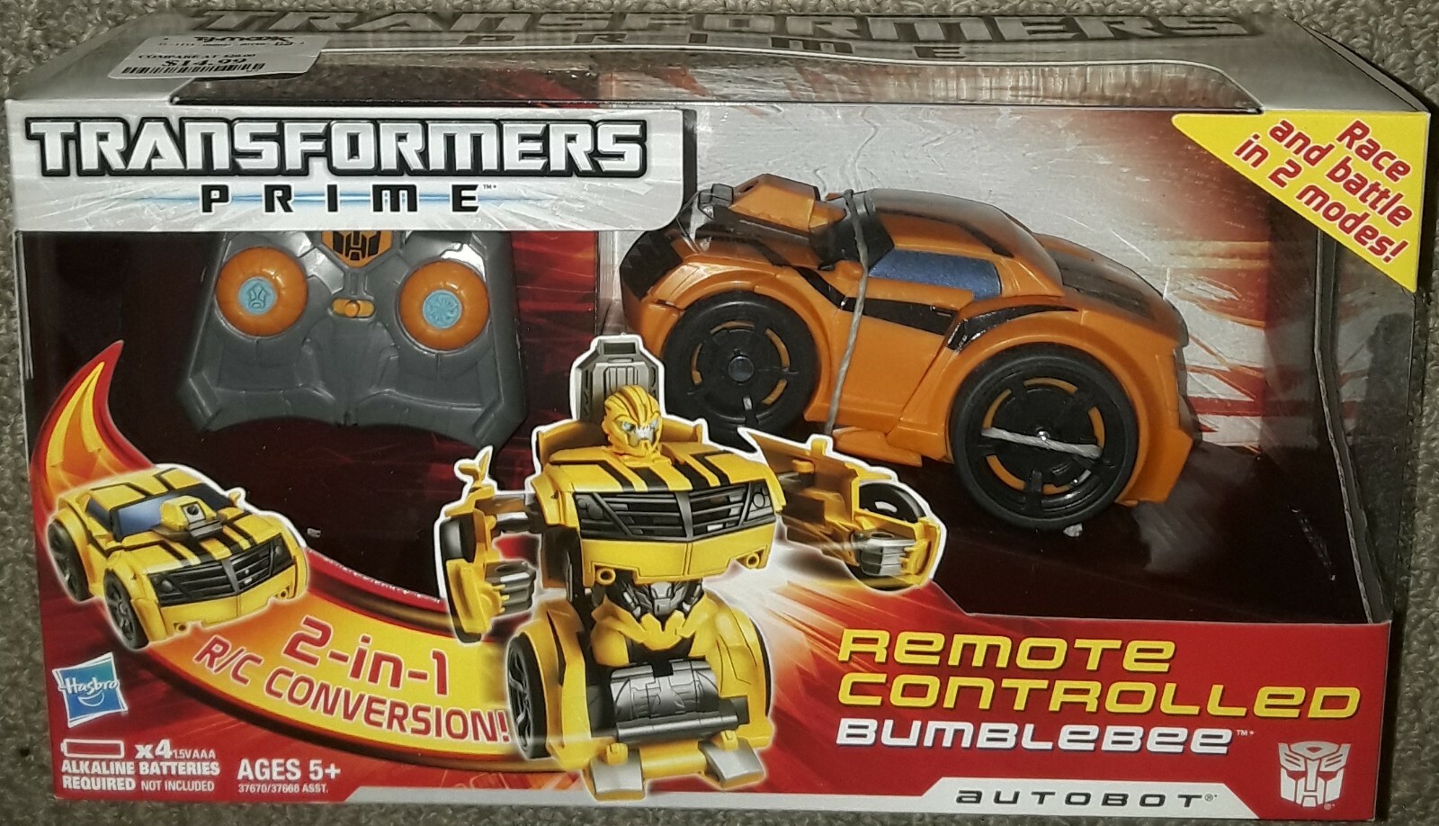 radio controlled bumblebee transformer