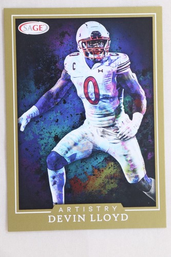 2022 Sage High Series Draft Football GOLD PARALLEL - Pick Your Player - Picture 124 of 136