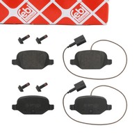 febi BremsbeläGe + Warnkontakt FüR Fiat Abarth 500 312 Panda 169 Punto Hinten