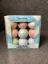 Naturally Vain 9 Pack Bath Bomb Set - 9 Different Scents M60C