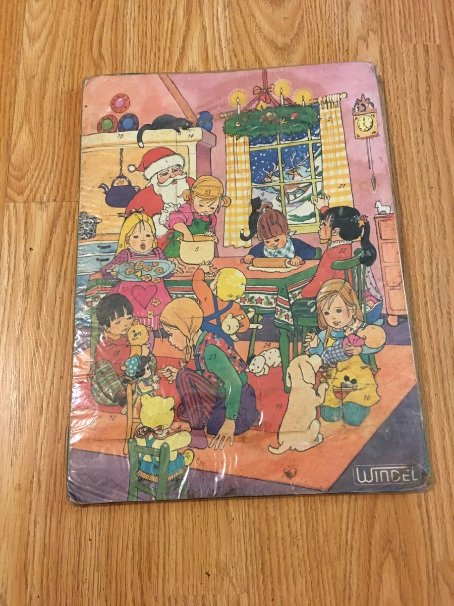 Vintage Windel Manor House Christmas Advent Calendar | eBay