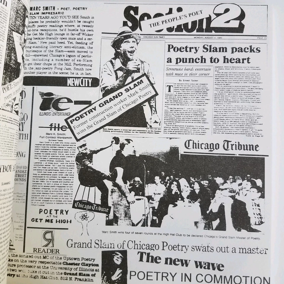 CROWDPLEASER Marc Smith - Slam Poetry Chicago Style Street Music Jazz Blues - Image 2 of 4