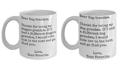 dog grandpa mug