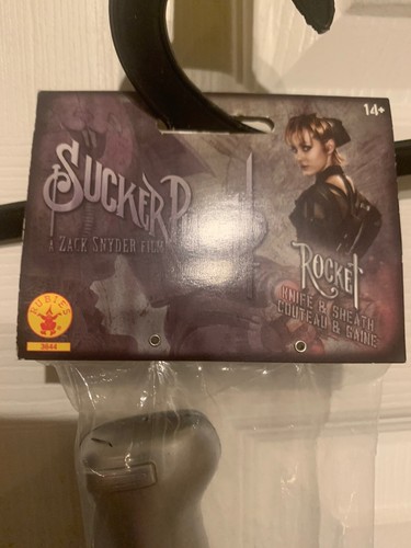 NWOT Rocket Knife & Sheath Sucker Punch Halloween Prop Toy Costume Accessory - Picture 3 of 4