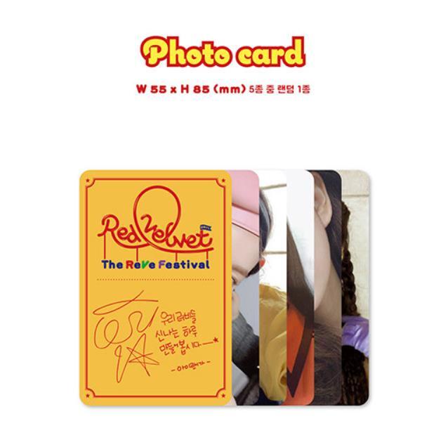 RED VELVET The ReVe Festival Day 1 K-POP KIHNO KIT + PHOTOCARD NEW