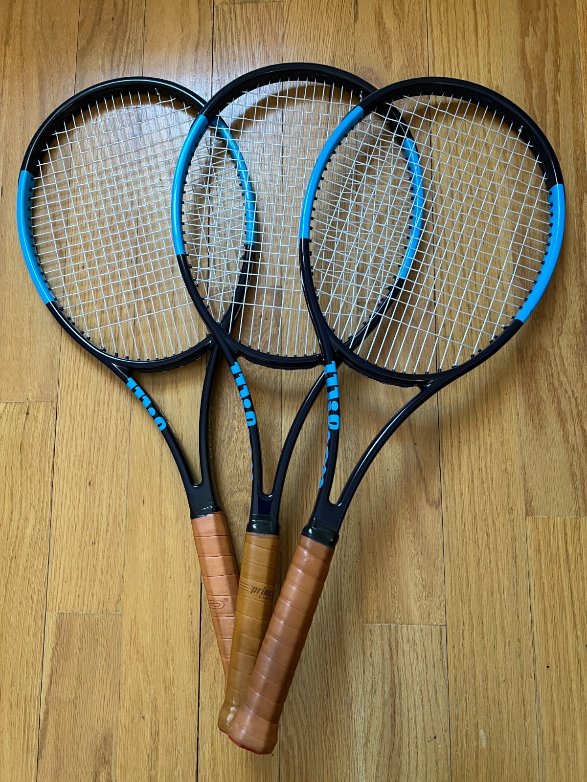 (3) Wilson Ultra Tour V2 Tennis Racquets 4 1/4 + 3 new grommets eBay