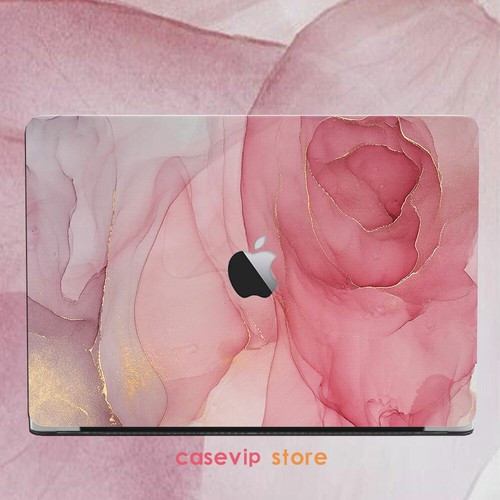 Gold Rose Elegant Marble Hard Case For Macbook M2 Air 13 12 11 Pro 14 15 16 inch - 第 6/10 張圖片