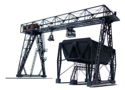 Advance 2005 - Gantry Crane & New Double-Linear Coal Tank 1/80 HO Gauge