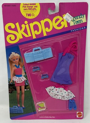Barbie Skipper Junior Fashions – Tenue Twinkles Pour Poupée, Neuve
