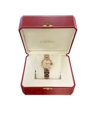 Ladies Cartier Ballon Bleu W3BB0006 Steel & 18k Rose Gold 33mm Diamond Dial 6