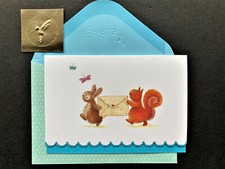 *ONE* Papyrus Rabbit Squirrel Glitter Blank N...