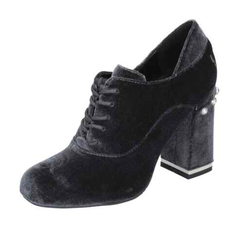 Zapatos Mujer GATTINONI 36 Ue Botines Gris Terciopelo BE503-36 - Imagen 1 de 5