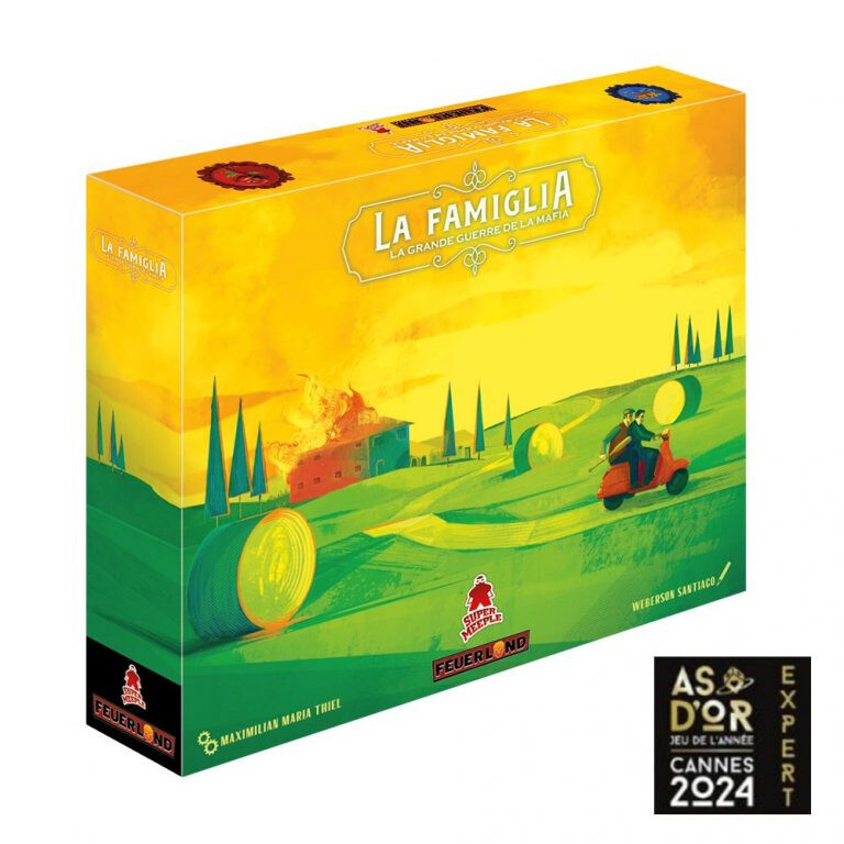 La Famiglia La Grande Guerre de la Mafia jeu de plateau Super Meeple