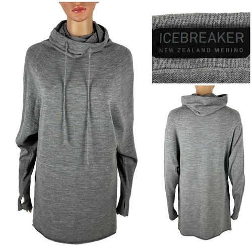 Icebreaker Women Lumista Hybrid Sweater Jacket (S) Black Icebreaker Women Lumista Hybrid Sweater Jacket (S) Black