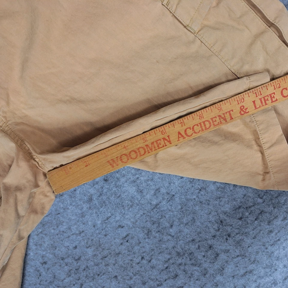 Pantalones Cortos Carga The North Face Para Hombre 38 Beige Tostado Ligeros Lona Aire Libre Senderismo Foto 4 de 4