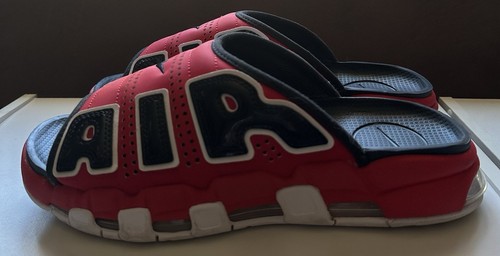 Nike Air More Uptempo Slide 'Bulls' (no Box) - Picture 4 of 6