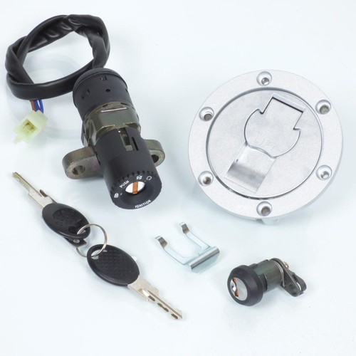 Kit Serrure Motorisé Pour Scooter Piaggio Zip 2T 2000-2020 | Neiman, Contacteur, 2 Clés