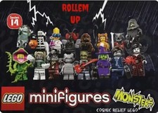 LEGO SERIES 14 MONSTER MINIFIGURES 71010 Factory SEALED  Complete set of 16.