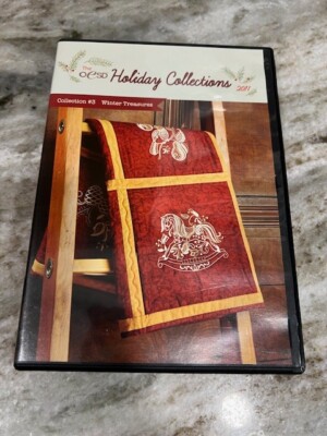 The OESD Holiday Collections 2011 #3 Winter Treasures Embroidery Design CD