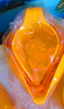 POURFECT Randy Kaas Set of 3 Marigold Colored Mixing Measure Bowls ~ New