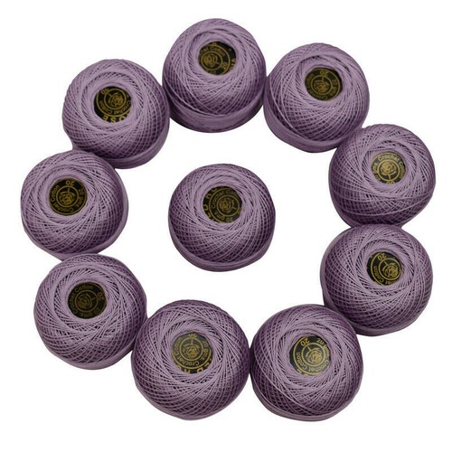 Red Rose Cotton Crochet Threads Knitting Hand Needlecrafting Embriodery ...