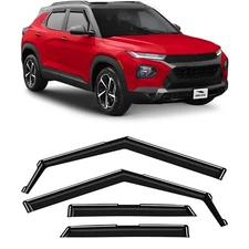 Sun Rain Visors Wind Rain Guards for 2021-2026 Chevrolet TrailBlazer