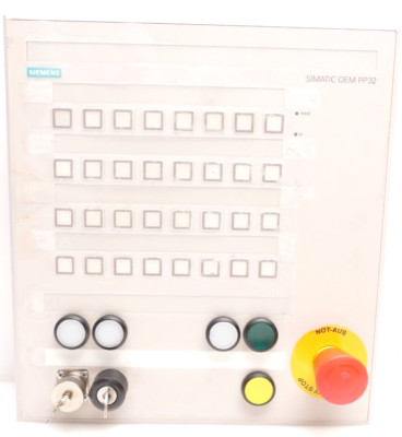 Siemens Simatic OEM PP32 Front Mount Control Terminal | E:3R | 6AV3688-4EB02-0AA0