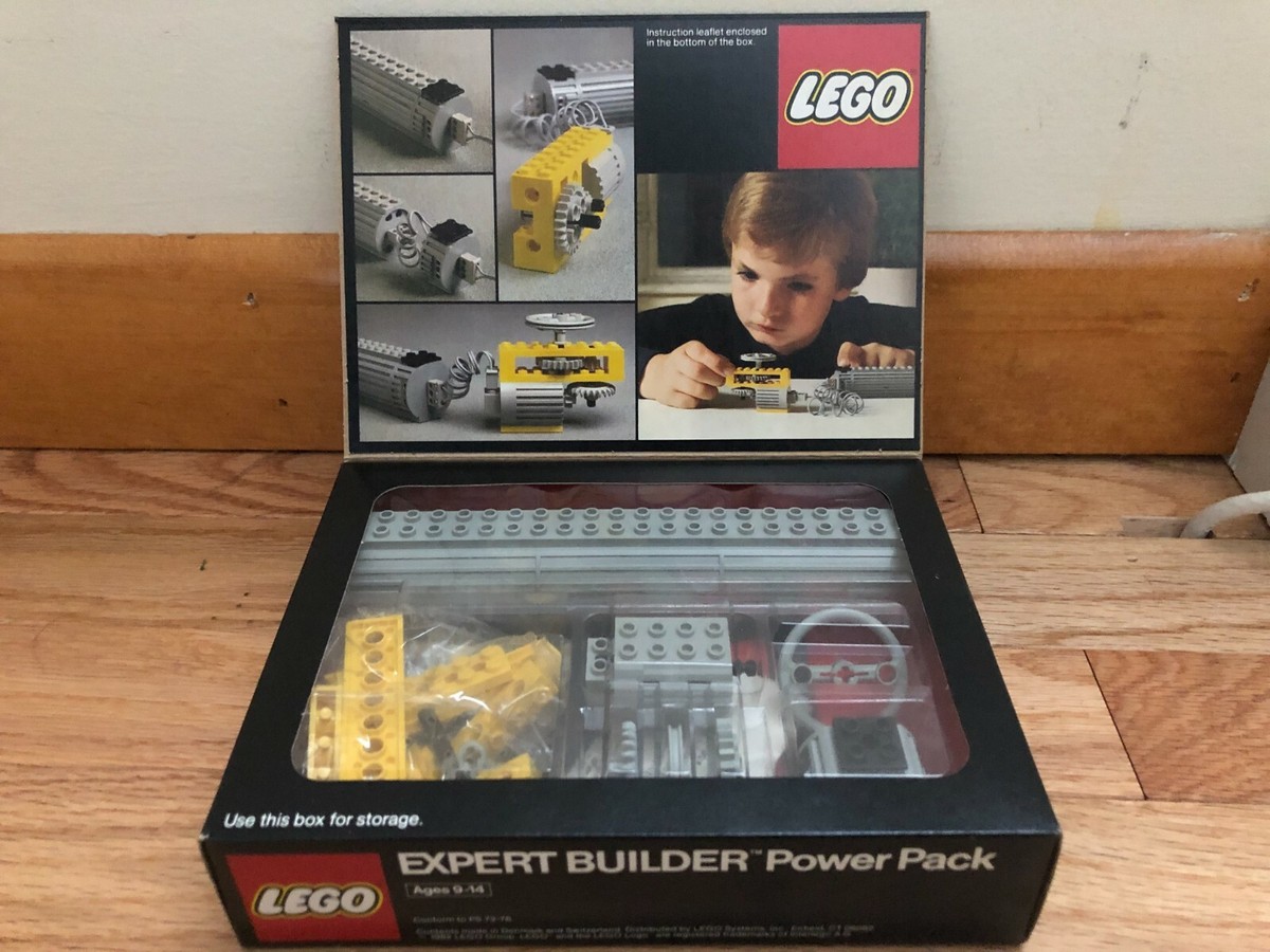 Lego 8700 - Expert Builder Power Pack - 1982 Vintage MISB New