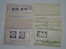 One each Fipex and Sipex Souvenir Sheets MNH 