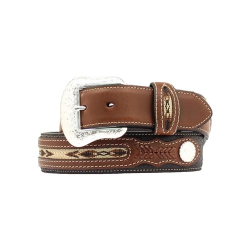J.mclaughlin Popie Grassclot Belt dark brown woven rattan  display picture 1