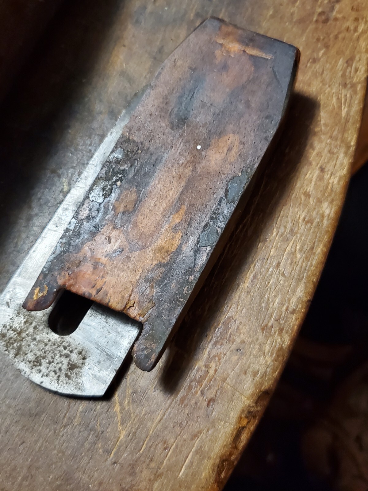 ANTIQUE VINTAGE WOOD HAND PLANE / LATHE TOOL 8" COFFIN SHAPED eBay