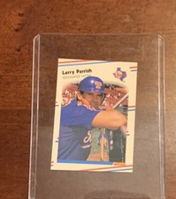 1988 Fleer Classic Miniatures Box Set Larry Parrish #57