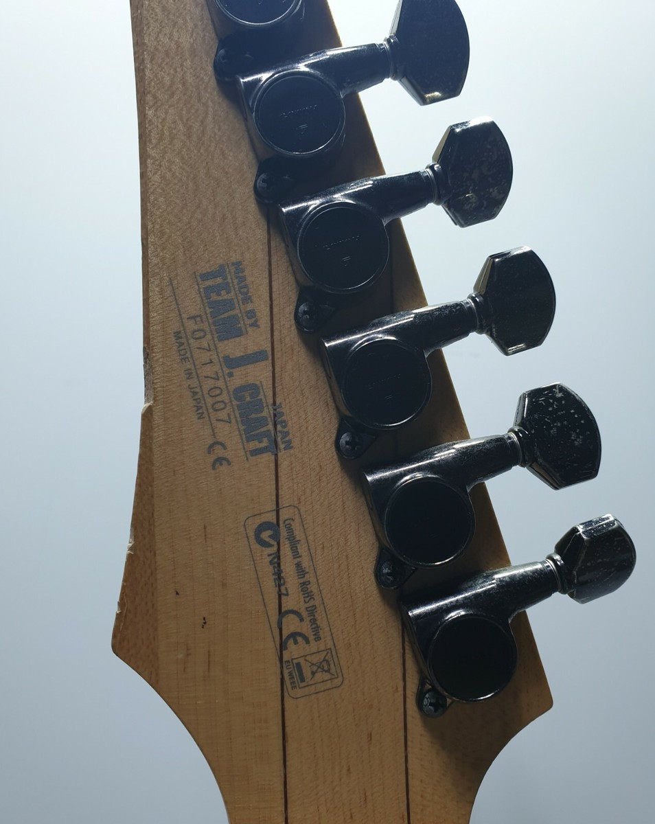 爆レア/Ibanez  RGA121 VLF TEAM J.CRAFT 希少！ 2007 Team J Craft Ibanez RG2550 with Original Hard shell