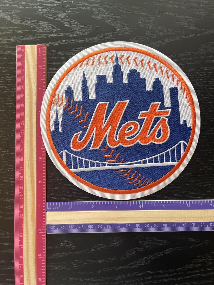 New York Mets Embroidered Iron-on Team Logo Patch