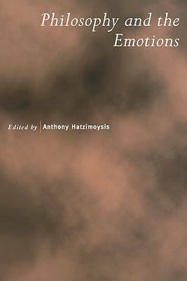 Philosophy and the Emotions Hatzimoysis Paperback Cambridge University Press