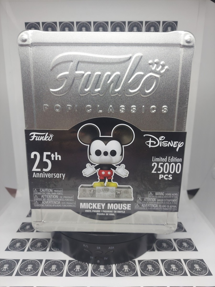Funko Pop Disney 01C Mickey Mouse 25th anniversary : Achat occasion | Jeux de société Funko 15 Très bon état
