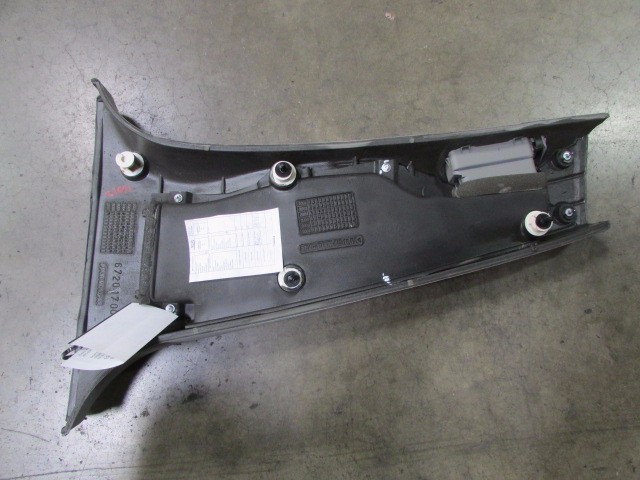Maserati Quattroporte, RH, Right B-Pillar Trim Panel, Grey, Used, P/N 981388003